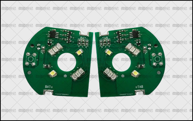 led七彩小夜燈拍拍燈PCBA控制板1