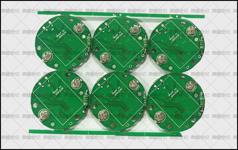 脈沖健腹貼帶語音播報(bào)PCBA控制板3