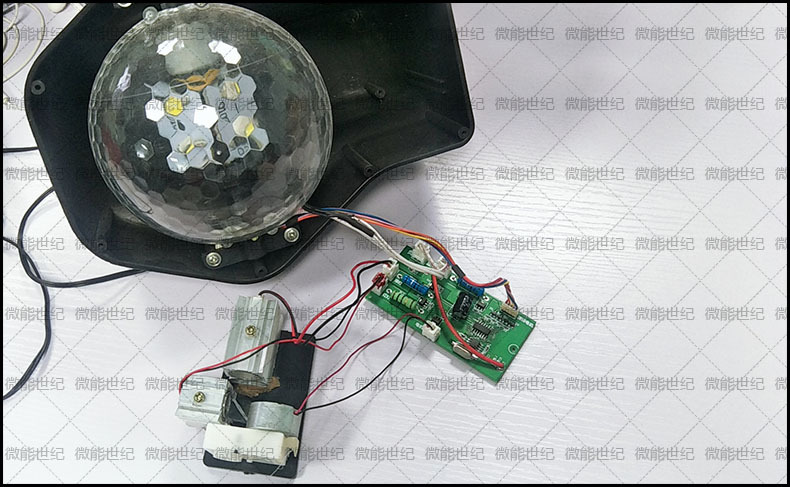 七彩遙控舞臺(tái)燈PCBA板2