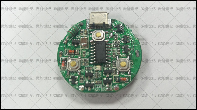 脈沖健腹貼帶語音播報(bào)PCBA控制板1