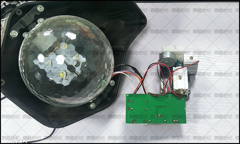 七彩遙控舞臺(tái)燈PCBA板1