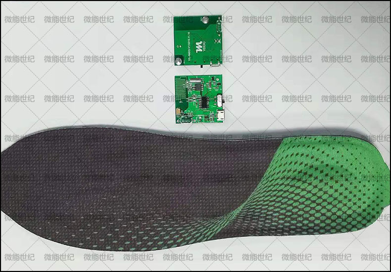 智能發(fā)熱鞋墊pcba線路板