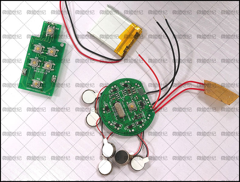 豐胸儀pcba、電動豐胸儀ic單片機2