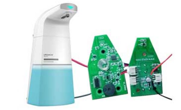 自動皂液器感應(yīng)洗手液機PCBA控制板