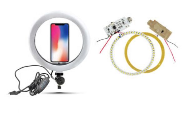 手機(jī)主播自拍補(bǔ)光燈燈板pcba板